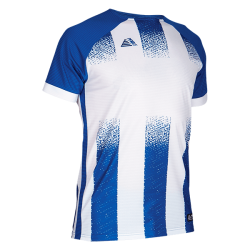 Barca Short Sleeved Football Shirt White/Royal